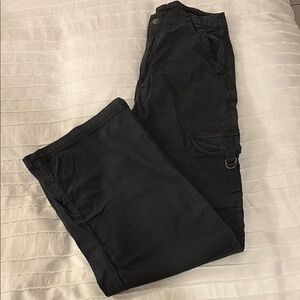 American Eagle Outfitters Black Wide Leg Pants